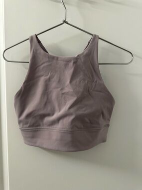 lululemon athletica High-Neck Sports Bra Tank | Dusty Mauve | 10